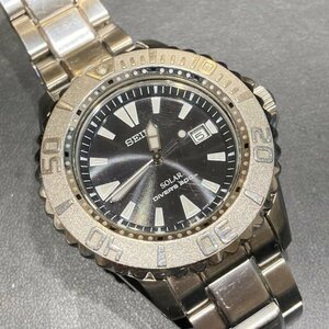 セイコー エアダイバー ステンレス 腕時計　SEIKO SOLAR DIVER`S 200m Ref：V147-0AA0 セイコー　【鑑定本舗】
