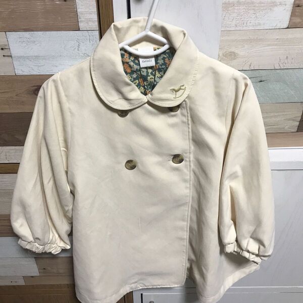 本日のみ値下げ!cottoli 春用 トレンチコート 100