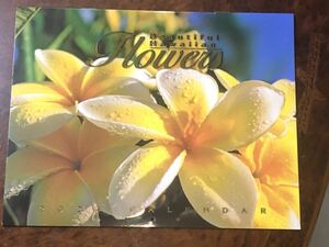 ハワイ◆Beautiful Hawaiian Flowers◆2024年カレンダー◆ハワイの花◆写真◆壁掛けカレンダー◆ABCストア/ハワイアン