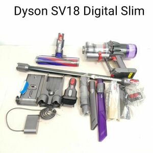 極美品 52分 Dyson SV18 Digital Slim Fluffy Origin コードレス掃除機