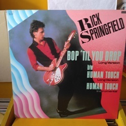 ロック Rick Springfield / Bop 'Til You Drop 12インチです。