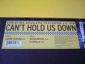 R&B Christina Aguilera / Can't Hold Us Down 12インチ新品です。