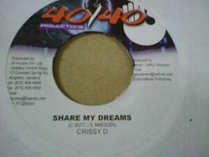 レゲエ Crissy D / Share My Dreams 7インチ新品です。