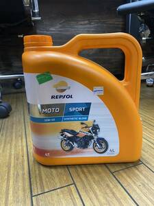 REPSOL レプソル・モト・スポーツ4T 半合成油　4リットル