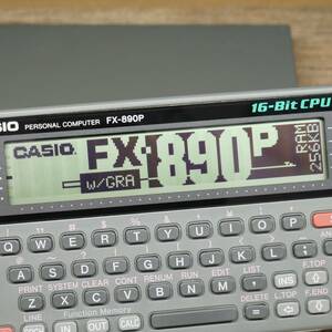 CASIO FX-890P 訳あり メンテ済 ポケットコンピュータ (ポケコン)