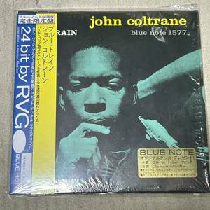 ブルーノート紙ジャケ★ジョン・コントレーンJOHN COLTRANE「ブルー・トレイン」シュリンク付ハードバップ名盤