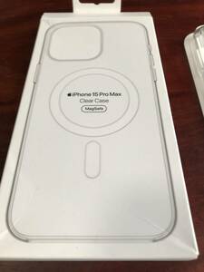 アップル　純正　MT233ZM/A　 iPhone 15 Pro Max Clear Case with MagSafe　新品★Apple アップル 純正