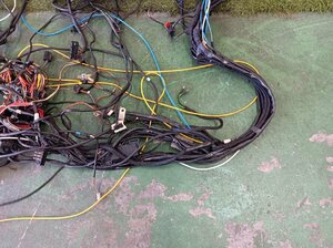  Benz body wire harness 300CE-24 124051 1989 #hyj NSP80468