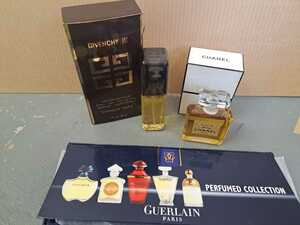 （ｄ０）CHANEL シャネル N°19・GIVENCHY Ⅲ　ジバンシー・GUERLAIN ゲラン　PERFUMED COLLECTION　香水