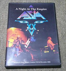 輸入盤1DVD：ASIA/A NIGHT AT THE EMPIRE/LONDON DEC.3,2006/SIRENE DVD/MASTERS 013