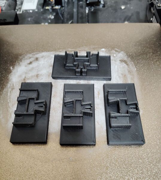 ブロック線路 4個 3Dプリンター