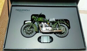 コーギー スティーブ・マックイーン CORGI 1/12 トライアンフ TR6 トロフィー （風化塗装） 映画「大脱走」劇中車 完成品バイク