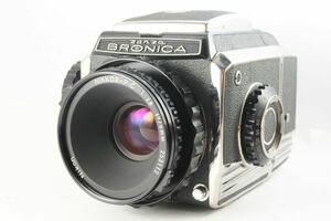 ★極上美品★ゼンザブロニカ ZENZA BRONICA S2 前期/ NIKKOR-P.C 75mm F2.8 清潔感溢れる綺麗な外観！カビ、クモリなく綺麗な光学！1169