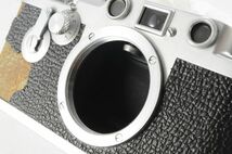 ★美品★Leica ライカ IIIF 3F レッドダイヤル RD ボディ セルフタイマー付 清潔感溢れる綺麗な外観！クリアーな光学！1236_画像8