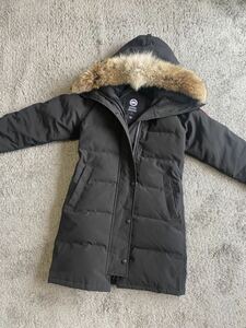 美品 カナダグース CANADA GOOSE シェルバーン SHELBURNE 黒 ブラック S 正規品 ダウン コート