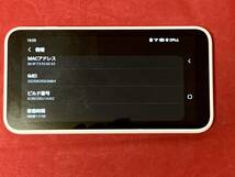 ☆エーユー/au SCR01 SIMフリー ギャラクシー/Galaxy 5G Mobile Wi-Fi [ホワイト] 本体 モバイルルーター 中古☆_画像5
