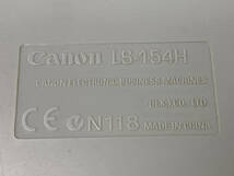 Canon キャノン 10桁 ソーラー 電卓 LS-154H 計算機 ポケットサイズ　現状品「2540」_画像4