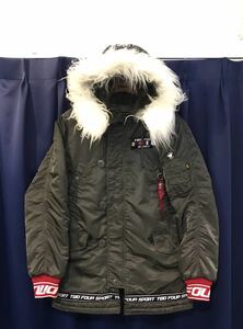 ☆ALPHA INDUSTRIES × 24karats☆N3-BフライトジャケットミリタリージャケットL