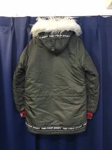 ☆ALPHA INDUSTRIES × 24karats☆N3-BフライトジャケットミリタリージャケットL_画像3