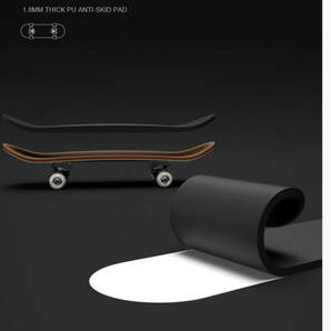 ベアリング付きの指スケ ケース収納 フィンガーボード Finger Skateboard 指スケートボード フィンガーボード Eの画像3