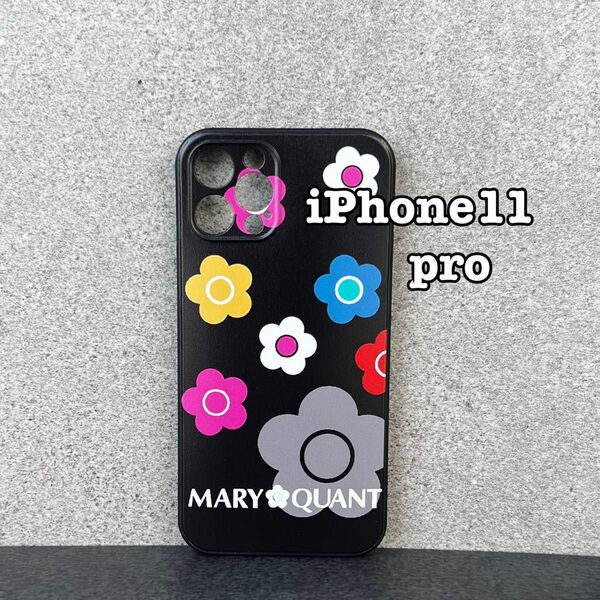 iPhone11pro マリークワント デイジー柄 モバイルケース マリクワ