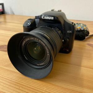 UTT578【通電OK】Canon/キャノン EOS Kiss X2 レンズキット Canon zoom 18-55mm 簡易動作確認済み 現状品