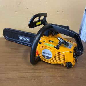 UTt643【動作品】RYOBI　リョービ　エンジンチェーンソー　ES-3035　チェーンソー　中古現状品