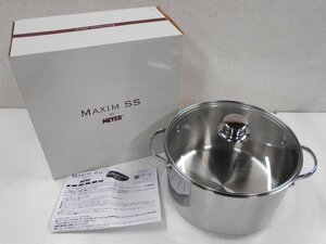 MEYER マイヤー MAXIM SS IH対応 両手鍋 24cm 【サ967】