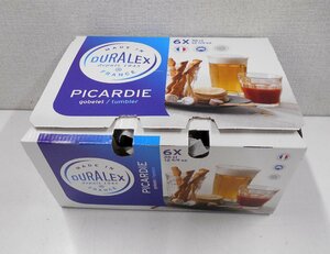 Duralex 6個 セット Tumbler 36cl Picardie デュラレックス France ピカルディー タンブラー グラス 【ス6】