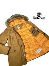 【極上の逸品】新品同様◆ Timberland ティンバーランド◆マウンテンジャケット コート モッズコート　サイズ L 相当_画像1