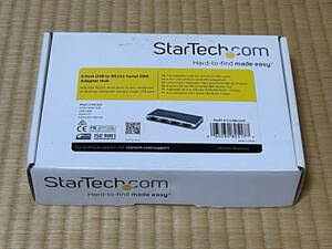 ★☆【送料無料】未使用 4 Port USB to RS232 Serial DB9 Adapter StarTechcom☆★