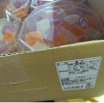 琥珀糖 100ｇ×6 りんご ぶどう 柿 菓子 ゼリー 寒天_画像3