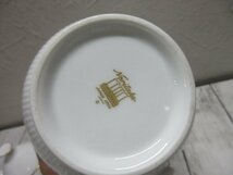 b 美品　 ノリタケ 最高級 Noritake ダイヤモンドコレクション ティーポット＆クリーマー＆シュガーポット　 白磁 金彩 【星見】_画像5