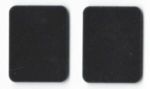 K黒 コムテック ドライブレコーダー用 互換品 両面テープ　ZDR038