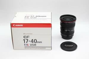 極上品◆Canon キヤノン EF 17-40mm F4L USM◆元箱付♪‐12