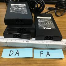 （1211OH05）送料無料/中古/DELL デル/DA90PE0-00・FA90PE0-00/19.5V/4.62A/純正 ACアダプタ 4個セット_画像4