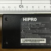 （1215OH10）送料無料/中古/HIPRO ハイプロ/HP-A0904A3/19V/4.74A・HP-A0301R3/19V/1.58A/純正 ACアダプタ 5個セット_画像2