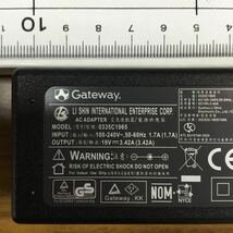 （1219OH07）送料無料/中古/Gateway ゲートウェイ/0335C1965・PA-1650-01/19V/3.42A/純正 ACアダプタ 6個セット_画像2