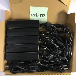 （1219KS12）送料無料/中古/FUJITSU 富士通 フジツウ/FMV-AC343A/19V/4.74A/純正 ACアダプタ 5個セット