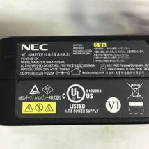 （1228KS08）送料無料/中古/NEC/PA-1450-55NL/20V/2.25A/純正 ACアダプタ 4個セット_画像2