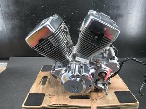 【同梱不可】 D2R5-1207 ヤマハ ビラーゴ250 実動 エンジン ASSY 機関良好 【3DM-094*** 96年式 動画有】