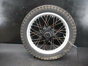 D2R5-1213 ホンダ イーハトーブ TL125S リアホイール タイヤ 【JD03-100～】