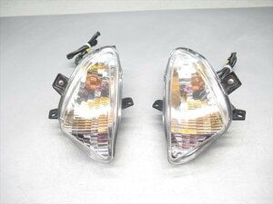 E3R5-1225 ヤマハ マジェスティ250-4 フロント ウインカー 左右 純正品 【SG20J-005*** 2007年式 動画有】