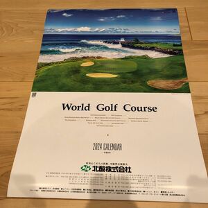 World Golf Course☆2024カレンダー