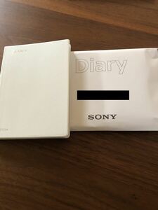 ☆非売品★2024年 SONYソニー白い手帳 ダイアリー