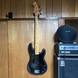 FENDER JAPAN LUNA SEA J ベース　パッシブ　マリア様　ルナシー　ジェイ　ブラックゴールド　BLACK GOLD ラメ　美品