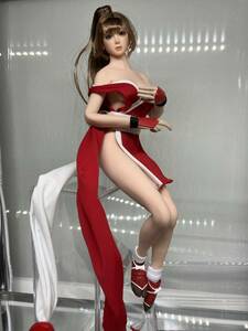 カスタム品 1/6 サイズ シームレス フィギュア KOF MAI SHIRANUI キング オブ ファイターズ 不知火 舞 TBLeague 女性 素体 ファイセン 