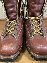 中古 CHIPPEWA ブーツ チペワ US81/2 内ボア付き MADE IN USA アメリカ製 90s 00s Vibram社 ビブラム ビンテージ アメカジ 寒冷地仕様_画像5