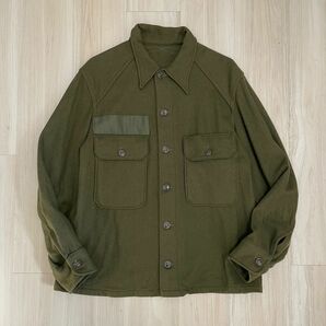 50s M51 ウールシャツ　ウールジャケット　ミリタリー　ヴィンテージ　ビンテージ　US.ARMY