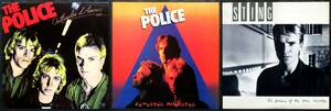 邦a『 ポリス / スティング LPレコード 3タイトル 』＊The Police. Sting